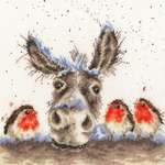 Click for more details of Christmas Donkey (cross stitch) by Bothy Threads