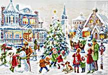 Click for more details of Christmas Eve (cross stitch) by Magic Needle