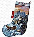 Click for more details of Christmas Eve Stocking (cross stitch) by Letistitch