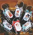 Click/tap for more details of Christmas Friends (cross stitch) by Sue Hillis Designs