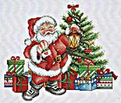 Click/tap for more details of Christmas Gifts (cross stitch) by Les Petites Croix de Lucie