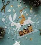 Click/tap for more details of Christmas Hare (cross stitch) by Barbara Ana Designs
