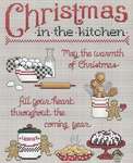 Click/tap for more details of Christmas in the Kitchen (cross stitch) by Sue Hillis Designs