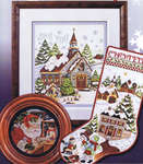 Click for more details of Christmas in the Village (cross stitch) by Stoney Creek