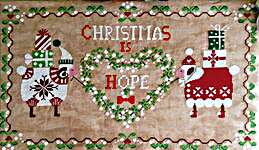 Click for more details of Christmas Is Hope (cross stitch) by Cuore e Batticuore