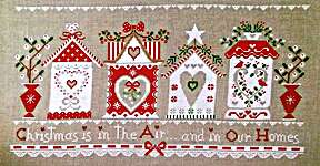 Click for more details of Christmas is in the Air (cross stitch) by Cuore e Batticuore