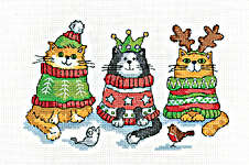 Click for more details of Christmas Jumpers (cross stitch) by Karen Carter