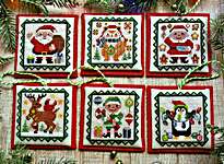 Click for more details of Christmas Littles (cross stitch) by Waxing Moon Designs