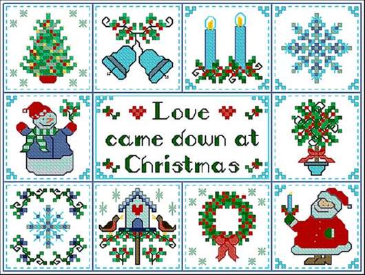 Click for more details of Christmas Love (cross stitch) by Designs by Cathy