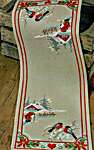 Click/tap for more details of Christmas Night Table Runner (cross stitch) by Permin of Copenhagen