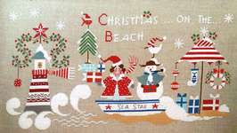 Click for more details of Christmas on the Beach (cross stitch) by Cuore e Batticuore