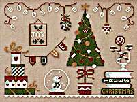 Click for more details of Christmas Ornaments (cross stitch) by Filigram