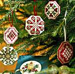 Click for more details of Christmas Ornaments (cross stitch) by Marjo Timmers