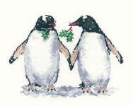 Click for more details of Christmas Penguins (cross stitch) by Sue Hill