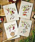 Click for more details of Christmas Postcards (cross stitch) by Madame Chantilly