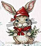 Click for more details of Christmas Rabbit (cross stitch) by Les Petites Croix de Lucie