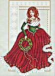 Click/tap for more details of Christmas Red (cross stitch) by Shannon Christine