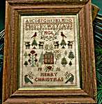 Click for more details of Christmas Rose (cross stitch) by Blackbird Designs