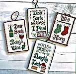 Click for more details of Christmas Spin (cross stitch) by Pickle Barrel Designs