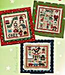 Click/tap for more details of Christmas Square Dance 3  (cross stitch) by Heart in Hand