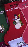 Click for more details of Christmas Stockings (cross stitch) by Ginger & Spice