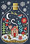 Click/tap for more details of Christmas Terrarium (cross stitch) by Tiny Modernist