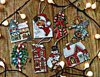 Click for more details of Christmas Toys Kit No.2 (cross stitch) by Letistitch