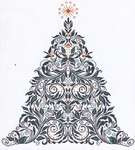 Click for more details of Christmas Tree 74 (cross stitch) by Alessandra Adelaide Needleworks