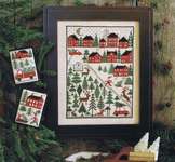 Click for more details of Christmas Tree Farm (cross stitch) by The Prairie Schooler