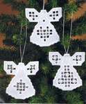 Click for more details of Christmas Tree Hardanger Angels (hardanger) by Permin of Copenhagen