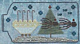 Click for more details of Christmas Under The Sea (cross stitch) by Lucy Beam