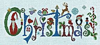 Click for more details of Christmas With Friends (cross stitch) by Keslyn's