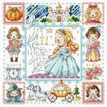 Click for more details of Cinderella (cross stitch) by Soda Stitch