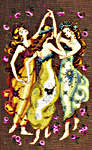 Click/tap for more details of Circle of Friends (cross stitch) by Mirabilia Designs