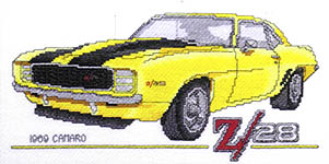 Classic Cars Cross Stitch Patterns - sella Online Auctions