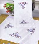 Click for more details of Classical Blue and Red Table Cover (embroidery) by Permin of Copenhagen