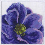 Click for more details of Clematis (cross stitch) by Permin of Copenhagen