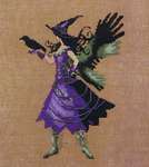 Click/tap for more details of Cleo (cross stitch) by Nora Corbett