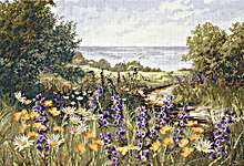 Click for more details of Clifftop Footpath (cross stitch) by maia