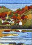 Click for more details of Coastal Autumn (long-stitch) by Rose Swalwell