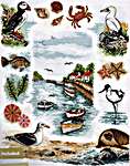 Click for more details of Coastal Sampler (cross stitch) by Anchor