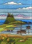 Click for more details of Coastal Spring (long-stitch) by Rose Swalwell