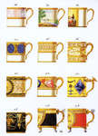 Click for more details of Coffee Cups (cross stitch) by Thea Gouverneur