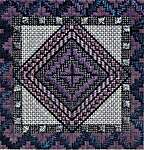Click/tap for more details of Color Delights - Iris (tapestry) by Needle Delights Originals