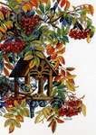Click/tap for more details of Colourful Rowan (cross stitch) by Merejka