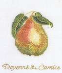Click for more details of Comice Pear (cross stitch) by Thea Gouverneur