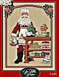 Click for more details of Cookie Santa (cross stitch) by Sue Hillis Designs