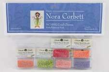 Click for more details of Coral Charms Embellishment Pack (beads and treasures) by Nora Corbett