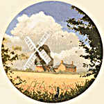 Click/tap for more details of Corn Mill (cross stitch) by John Clayton