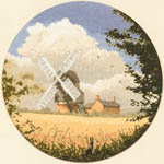 Click for more details of Corn Mill (cross stitch) by John Clayton